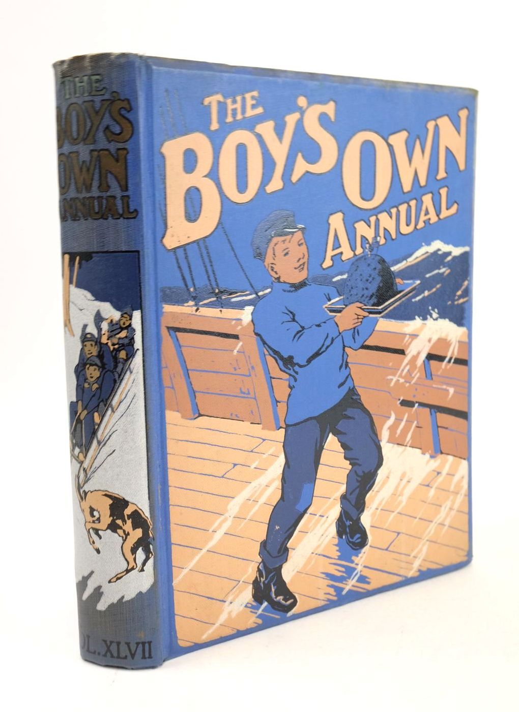 Cover of THE BOY'S OWN ANNUAL - VOLUME 47 by Geoffrey R. Pocklington; Charles Gilson; E. Talbot;  et al