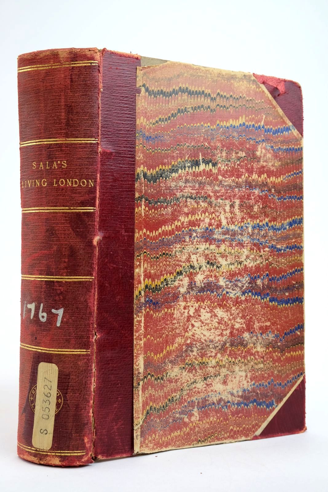 Cover of LIVING LONDON: BEING ECHOES RE-ECHOED by George Augustus Sala