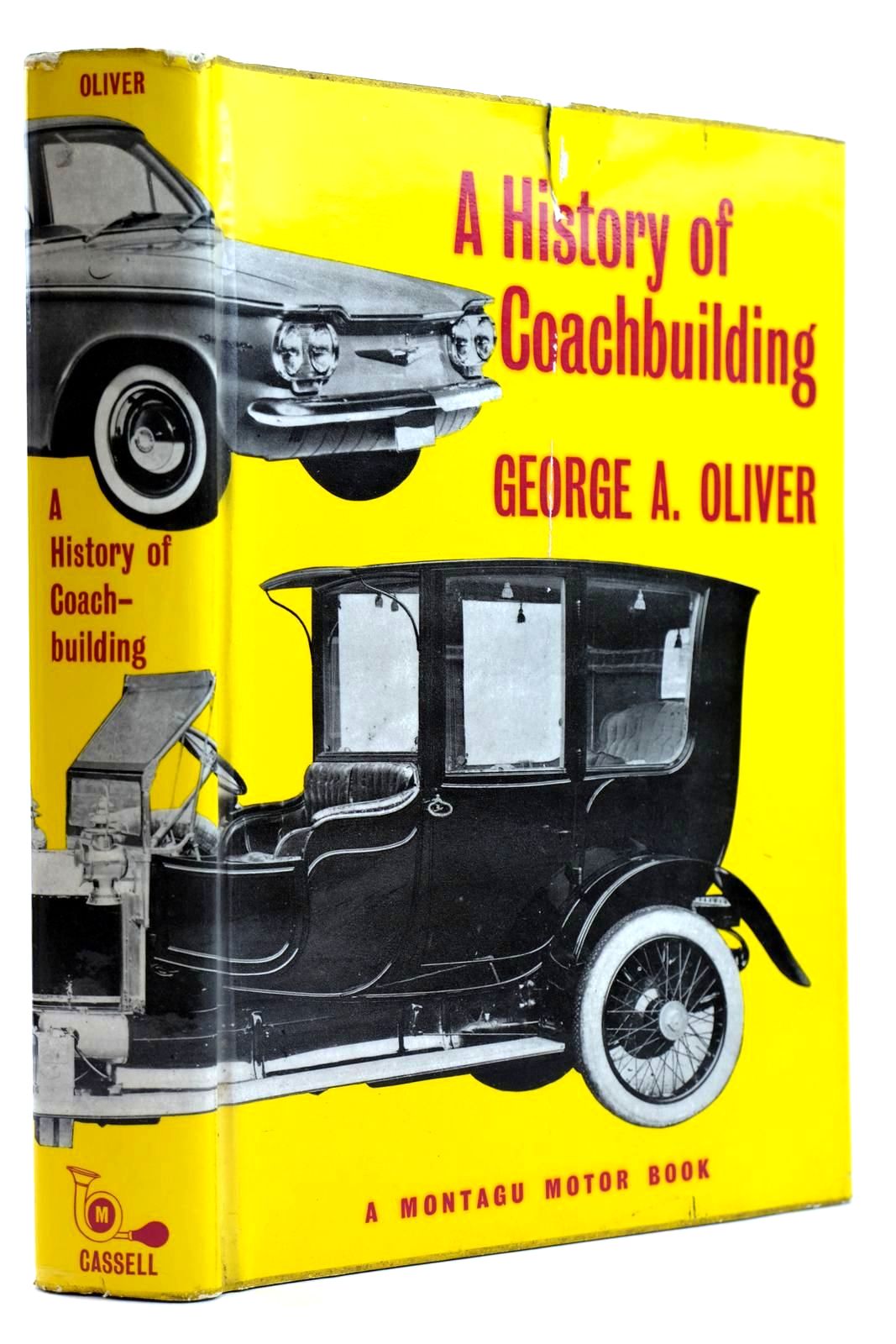 Cover of A HISTORY OF COACHBUILDING by George Oliver