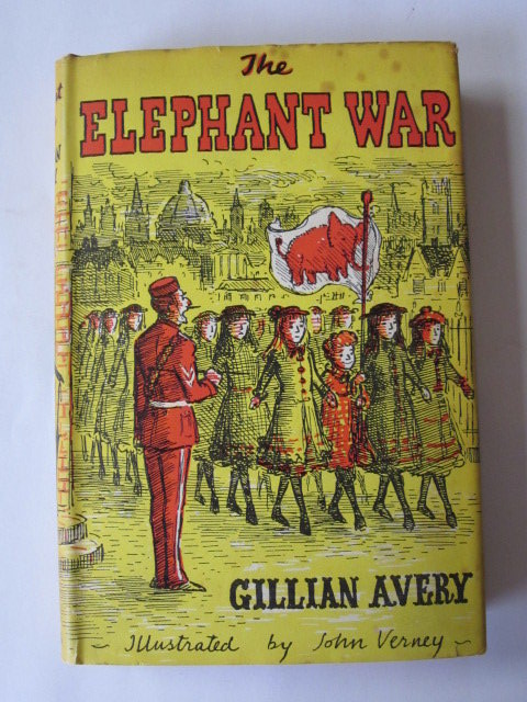 Cover of THE ELEPHANT WAR by Gillian Avery