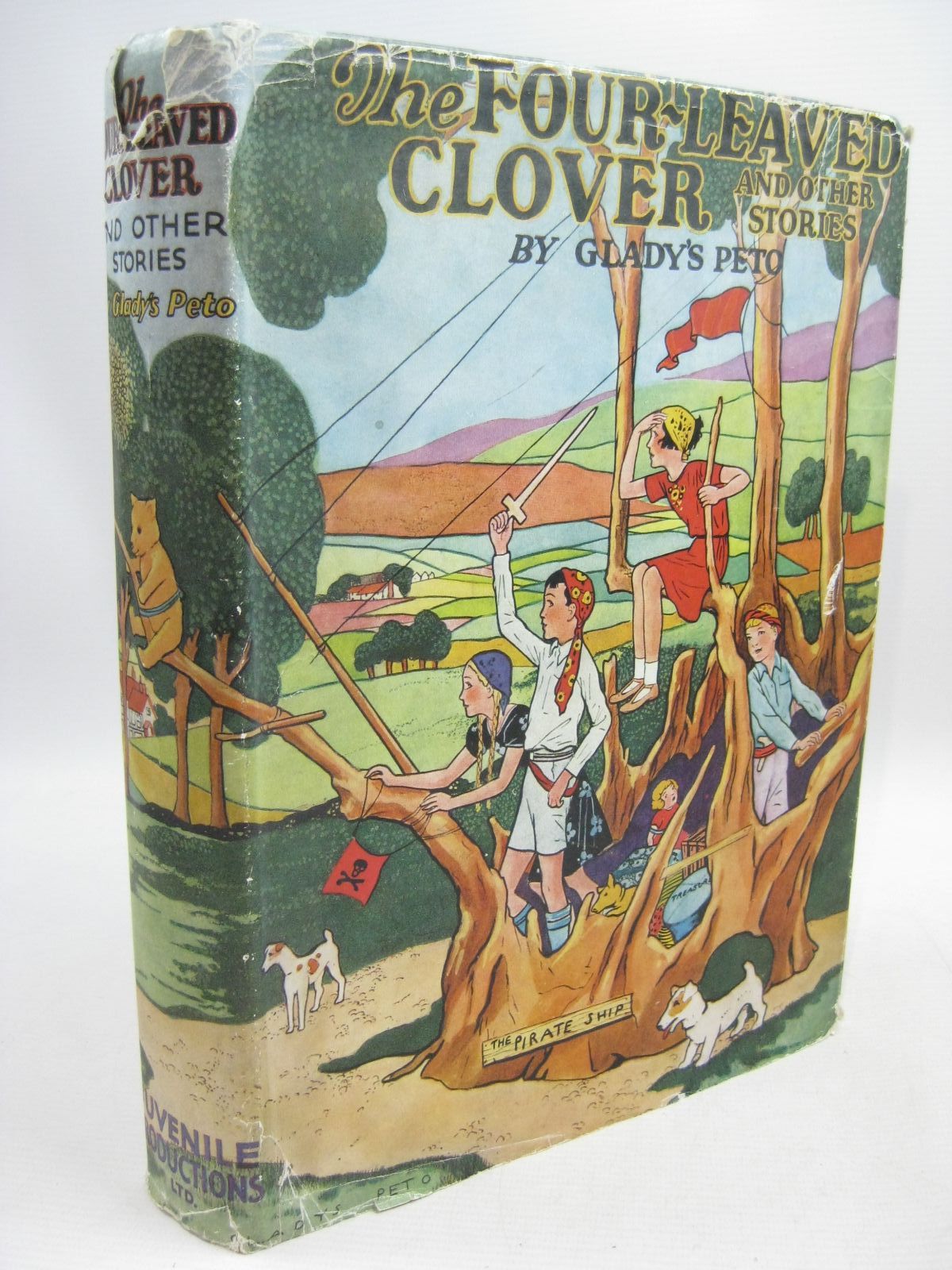 Cover of THE FOUR-LEAVED CLOVER AND OTHER STORIES by Gladys Peto