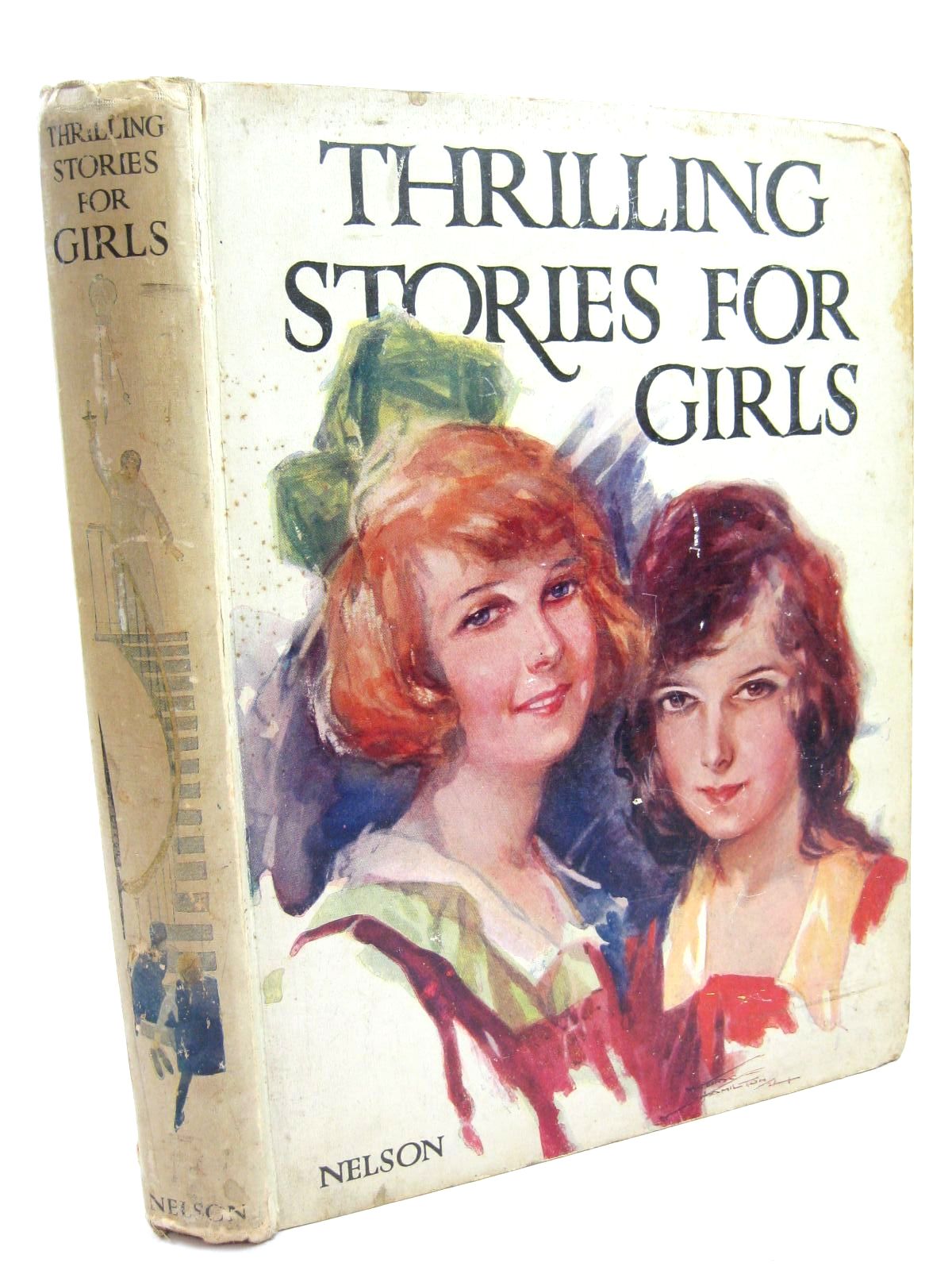 Cover of THRILLING STORIES FOR GIRLS by Harold Avery; May Wynne; Ethel Talbot; Violet M. Methley;  et al