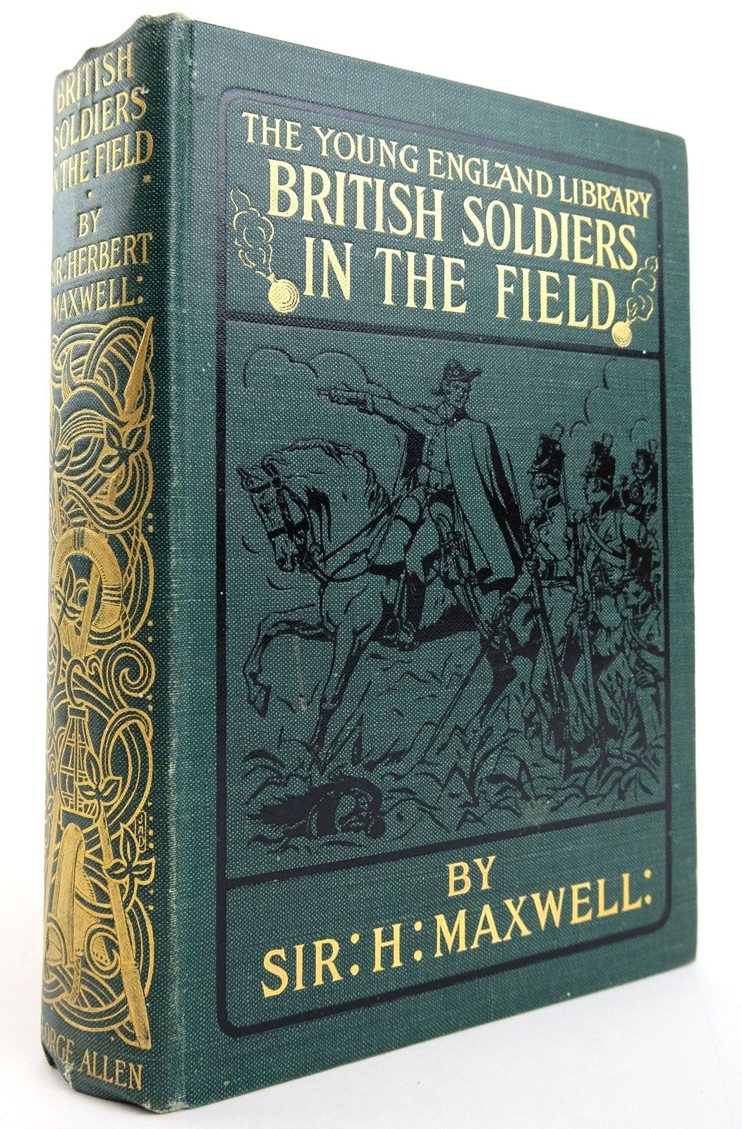 Cover of BRITISH SOLDIERS IN THE FIELD (THE YOUNG ENGLAND LIBRARY) by Herbert Maxwell