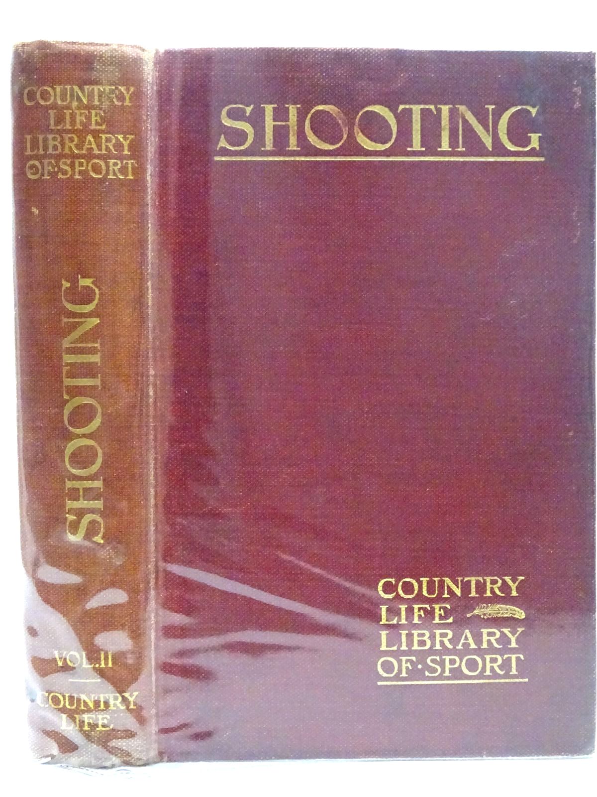 Cover of SHOOTING SECOND VOLUME by Horace G. Hutchinson