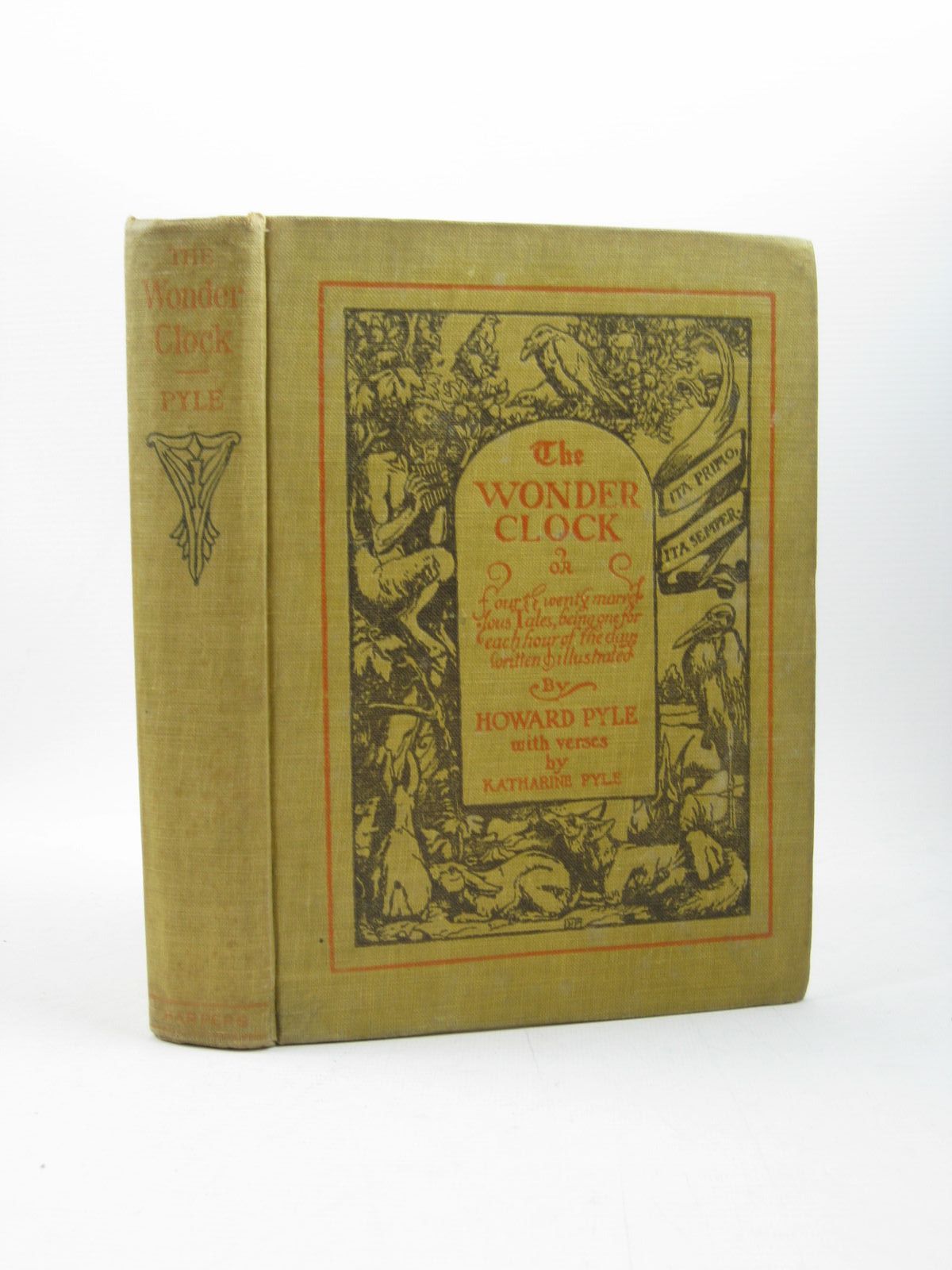 Cover of THE WONDER CLOCK by Howard Pyle; Katharine Pyle