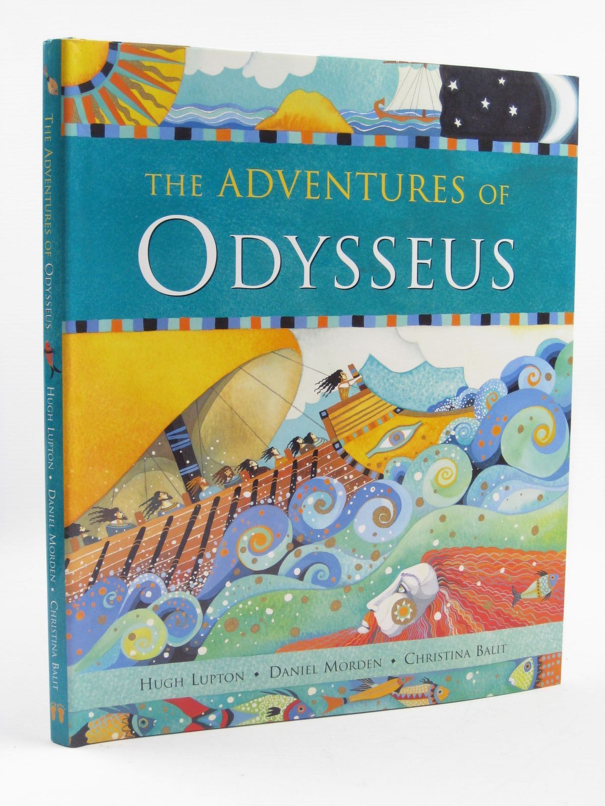 Cover of THE ADVENTURES OF ODYSSEUS by Hugh Lupton; Daniel Morden