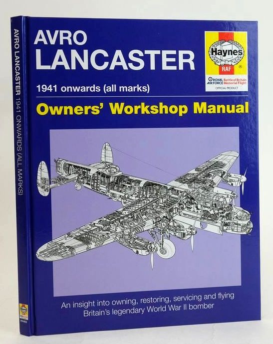 Cover of AVRO LANCASTER 1941 ONWARDS (ALL MARKS) (OWNERS' WORKSHOP MANUAL) by Jarrod Cotter; Paul Blackah