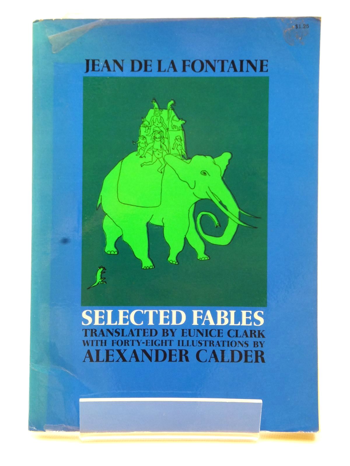 Cover of SELECTED FABLES by Jean De La Fontaine; Eunice Clark