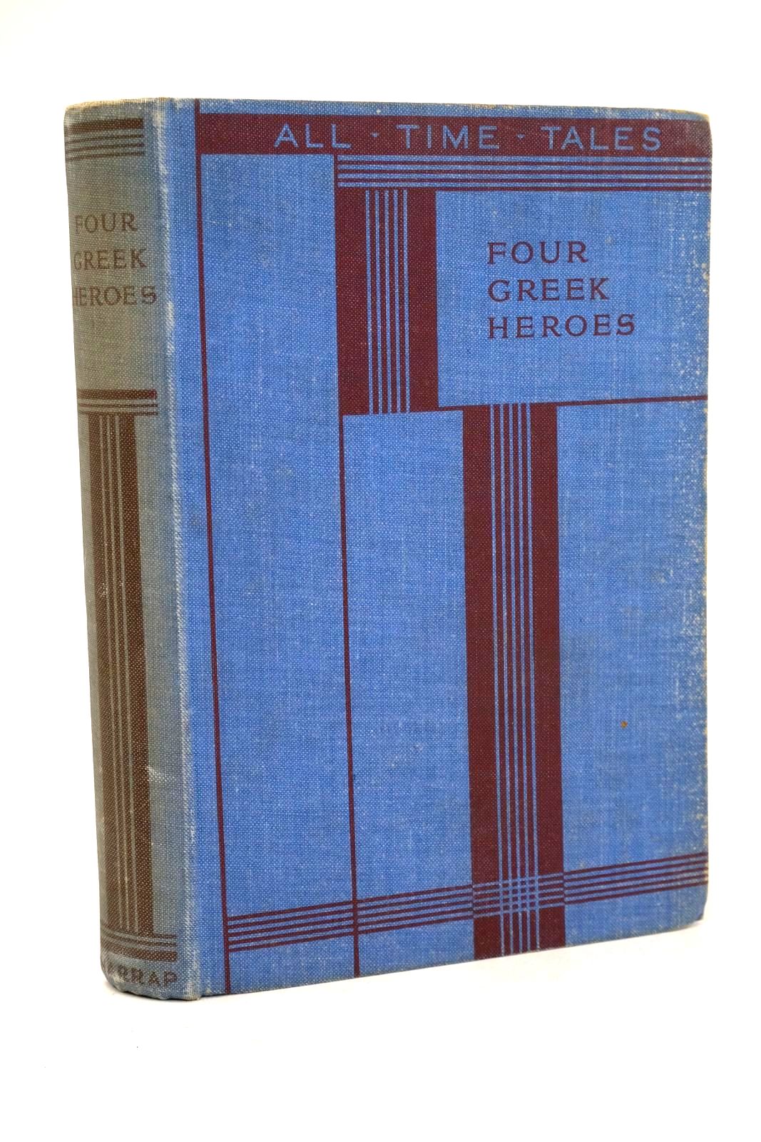 Cover of FOUR GREEK HEROES by Jennie Hall