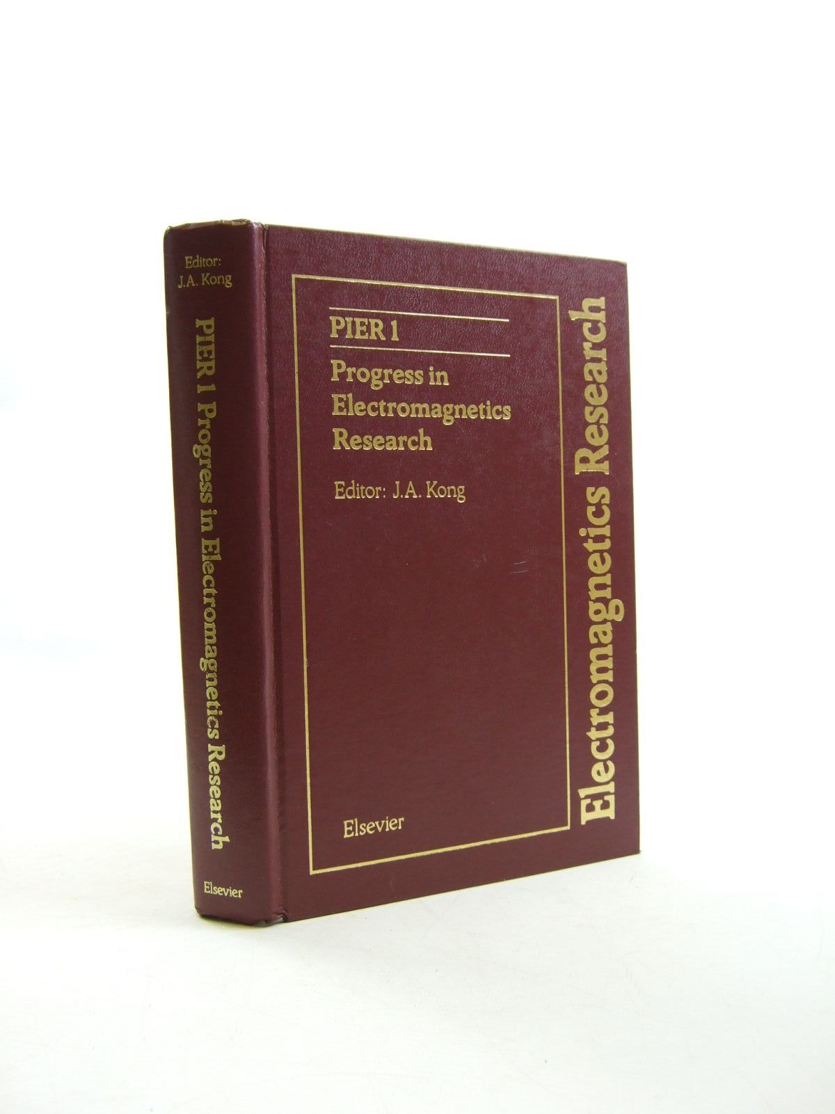 Cover of PROGRESS IN ELECTROMAGNETICS RESEARCH by Jin Au Kong