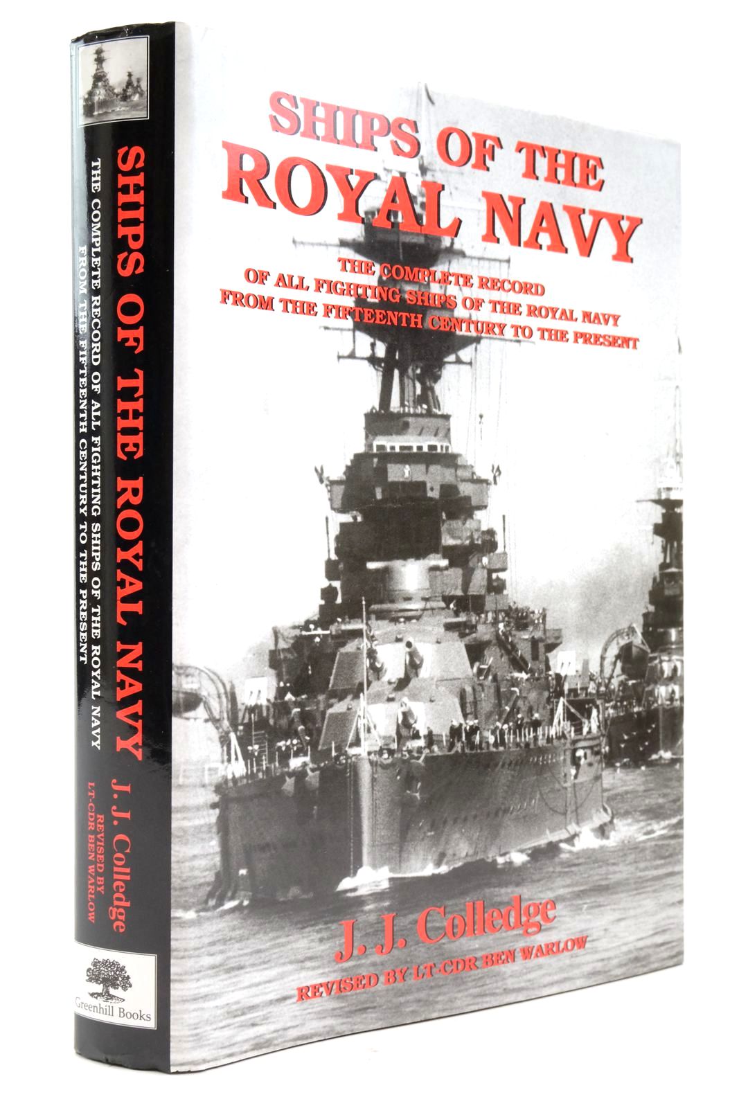 Cover of SHIPS OF THE ROYAL NAVY by J.J. Colledge; Ben Warlow