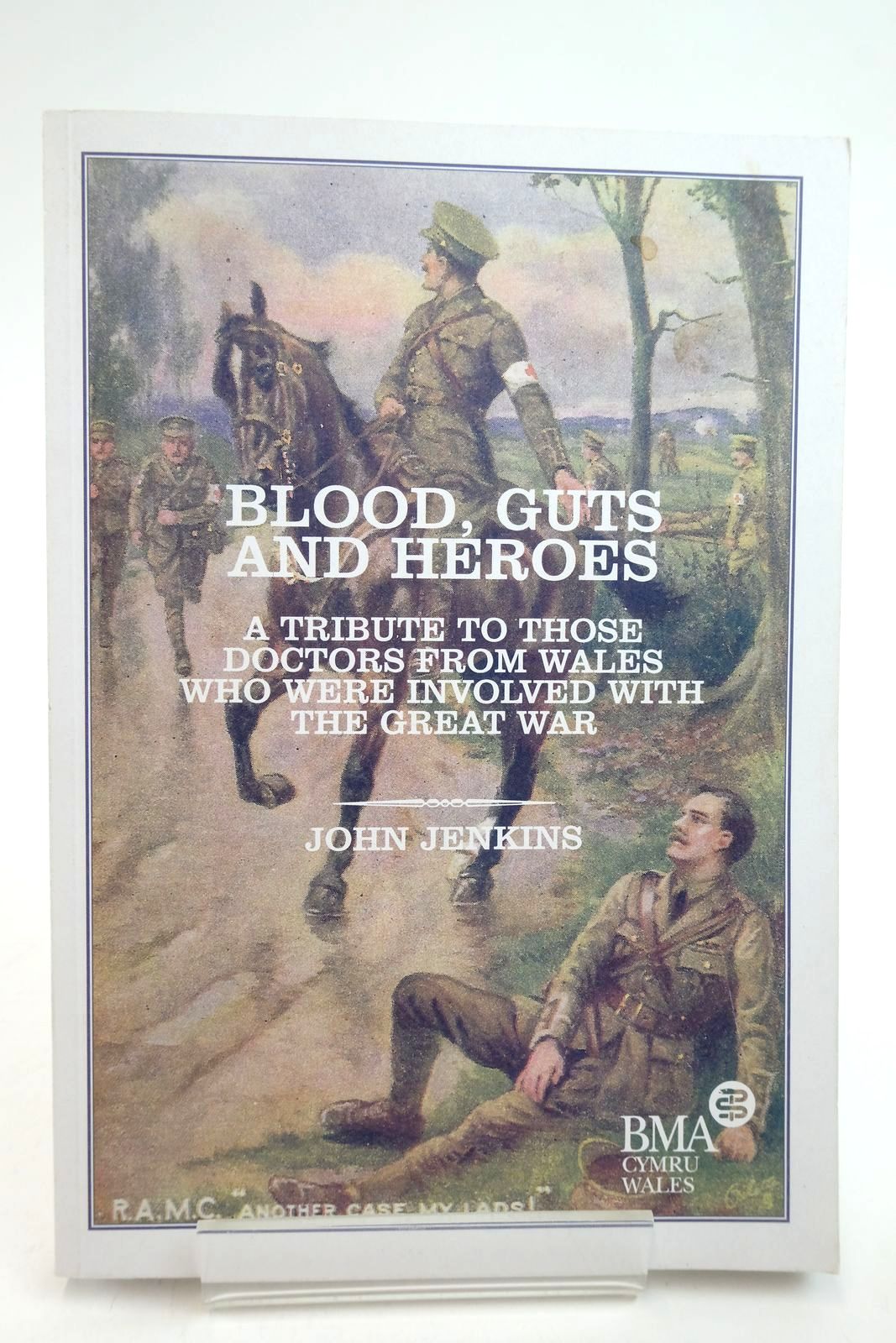 Cover of BLOOD, GUTS AND HEROES: A TRIBUTE TO THOSE DOCTORS FROM WALES WHO WERE INVOLVED WITH THE GREAT WAR by John Jenkins