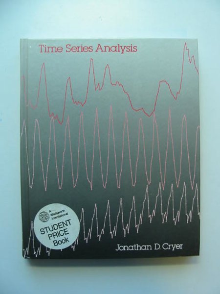 Cover of TIME SERIES ANALYSIS by Jonathan D. Cryer