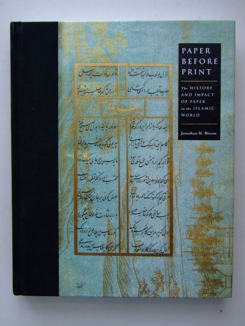 Cover of PAPER BEFORE PRINT by Jonathan M. Bloom