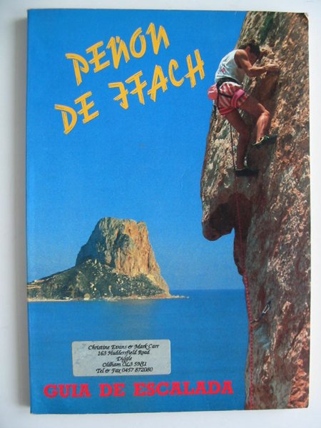 Cover of PENON DE IFACH by Juan Antonio Andres Martinez; Roy De Valera Paseka