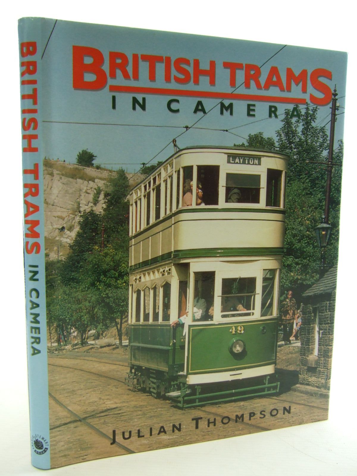 Cover of BRITISH TRAMS IN CAMERA by Julian Thompson
