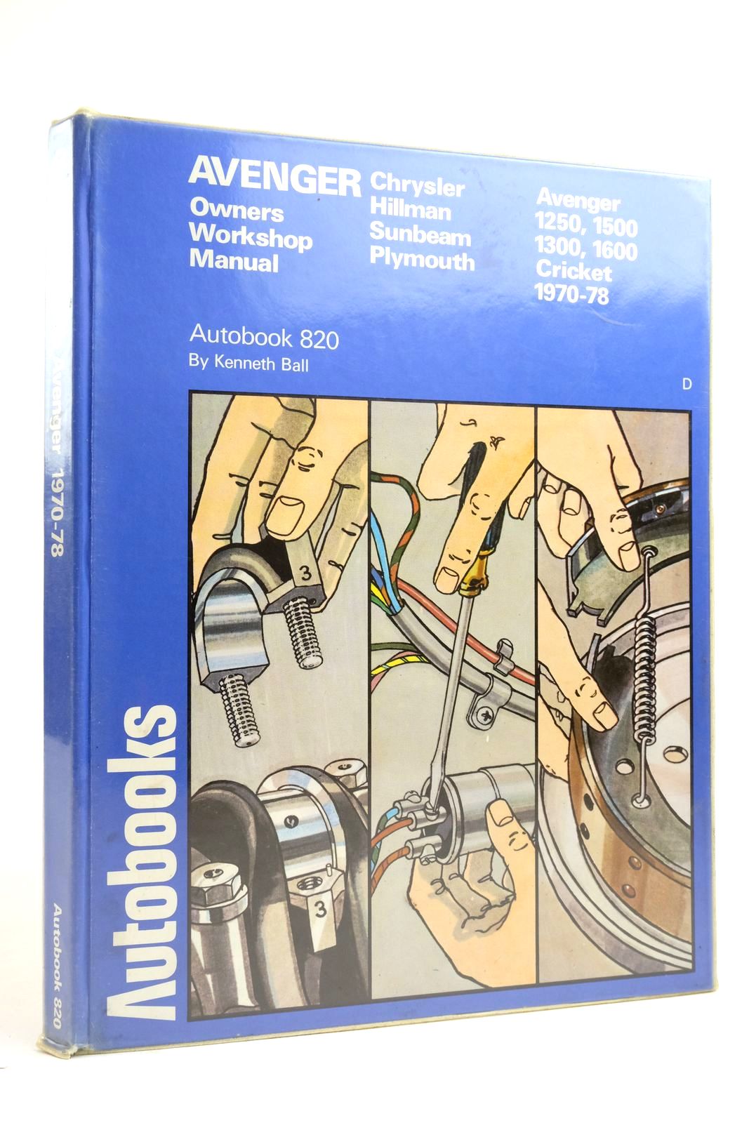 Cover of CHRYSLER HILLMAN AVENGER 1970-78 AUTOBOOK by Kenneth Ball