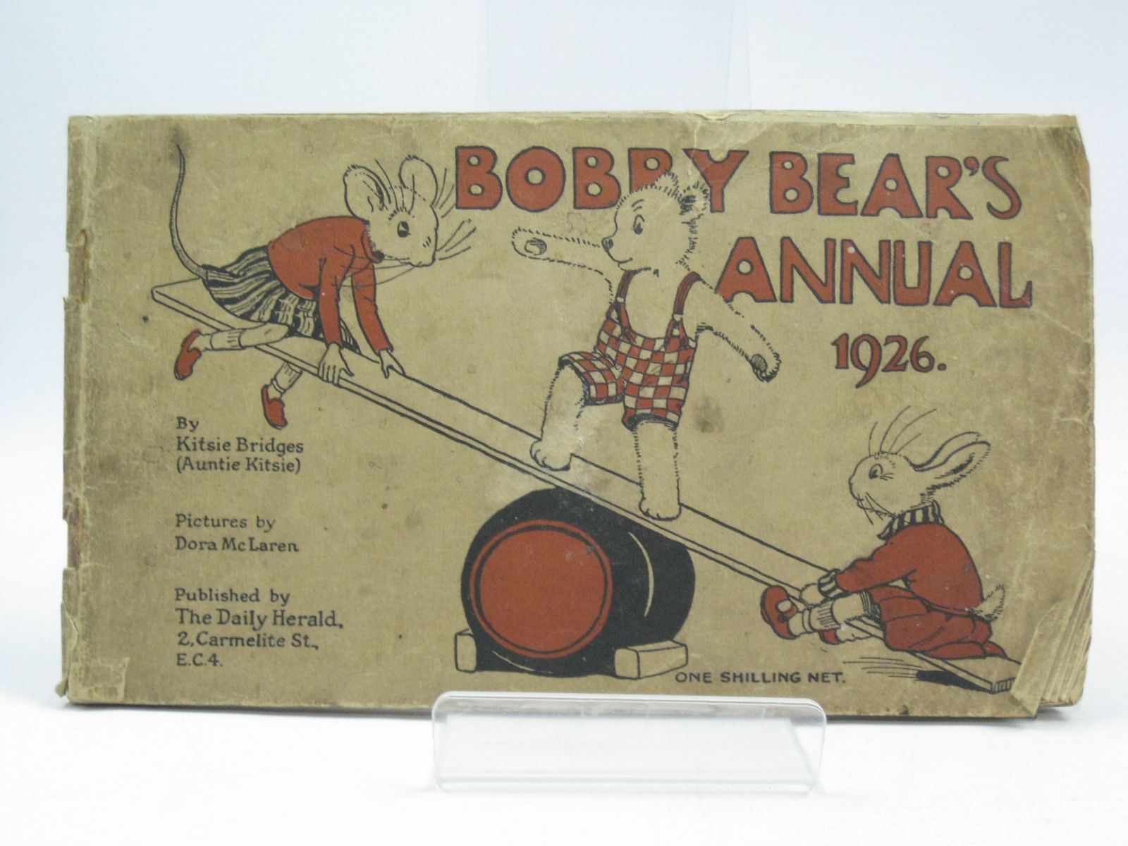 Cover of BOBBY BEAR'S ANNUAL 1926 by Kitsie Bridges