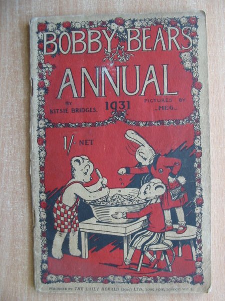Cover of BOBBY BEAR'S ANNUAL 1931 by Kitsie Bridges