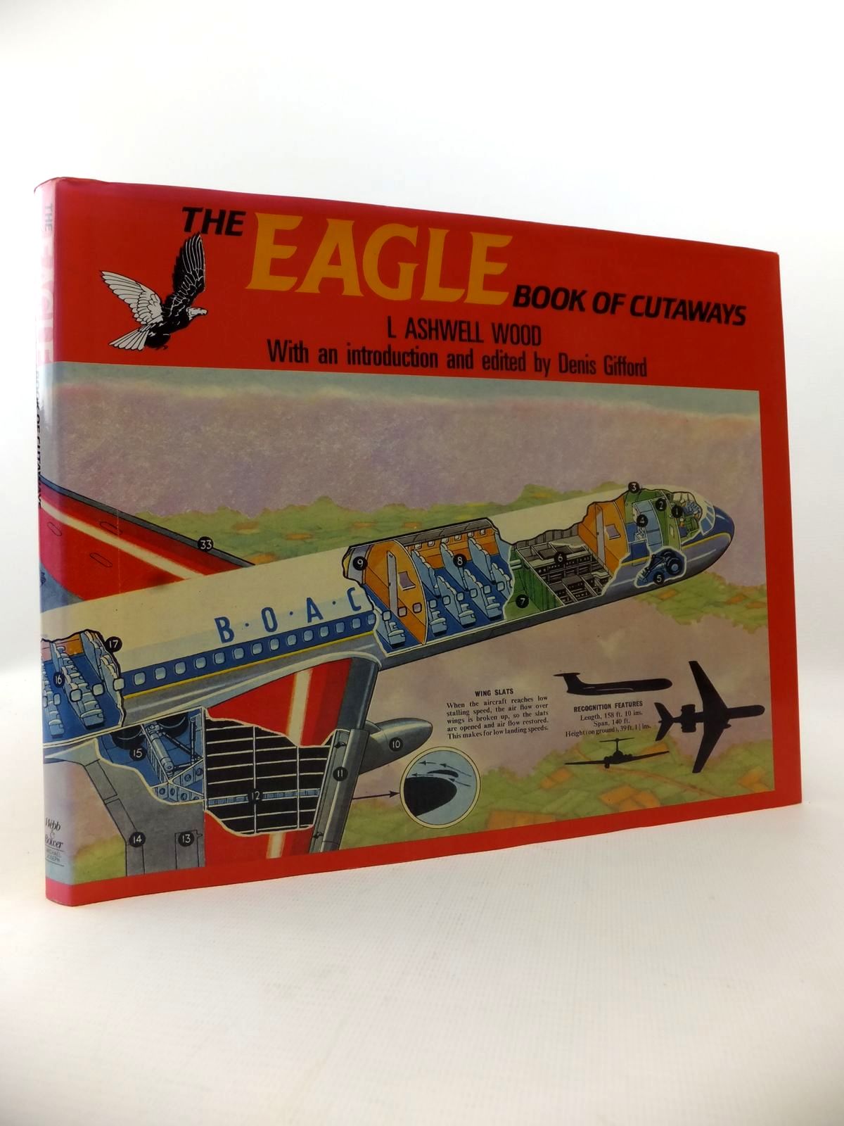 Cover of THE EAGLE BOOK OF CUTAWAYS by L. Ashwell Wood; Denis Gifford