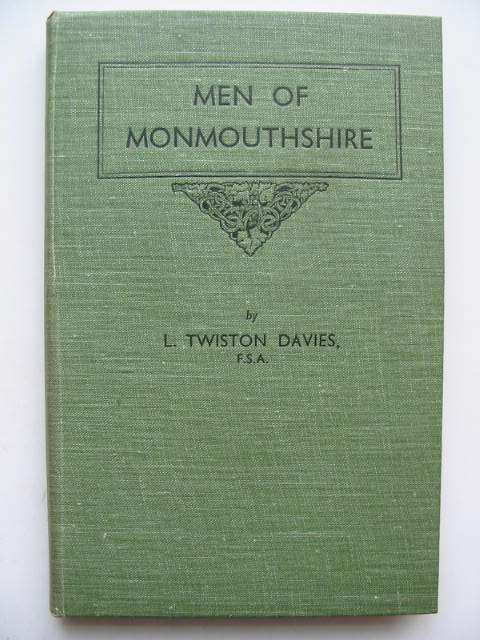 Cover of MEN OF MONMOUTHSHIRE by Leonard Twiston Davies