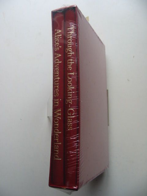 Cover of ALICE'S ADVENTURES IN WONDERLAND AND THROUGH THE LOOKING GLASS (TWO VOLUMES) by Lewis Carroll