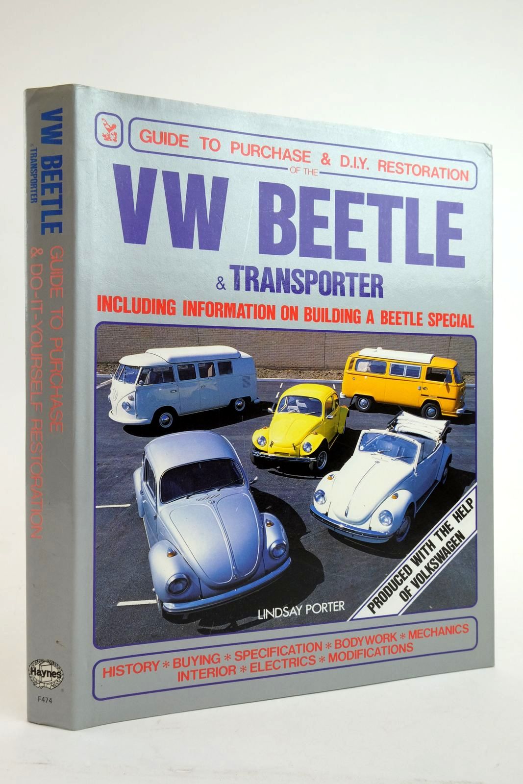 Cover of VW BEETLE &AMP; TRANSPORTER: GUIDE TO PURCHASE &AMP; D.I.Y. RESTORATION by Lindsay Porter