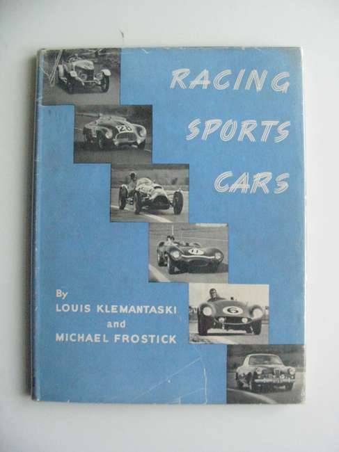 Cover of RACING SPORTS CARS by Louis Klemantaski; Michael Frostick