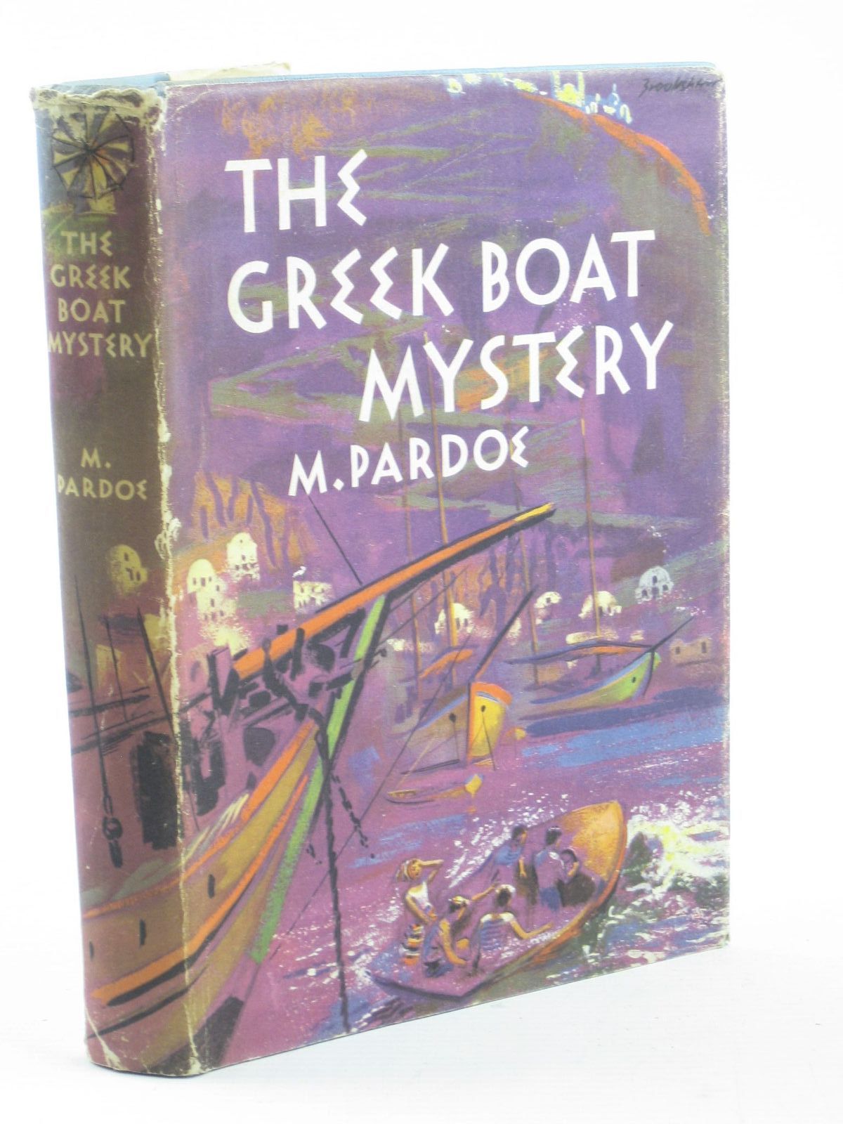 Cover of THE GREEK BOAT MYSTERY by M. Pardoe