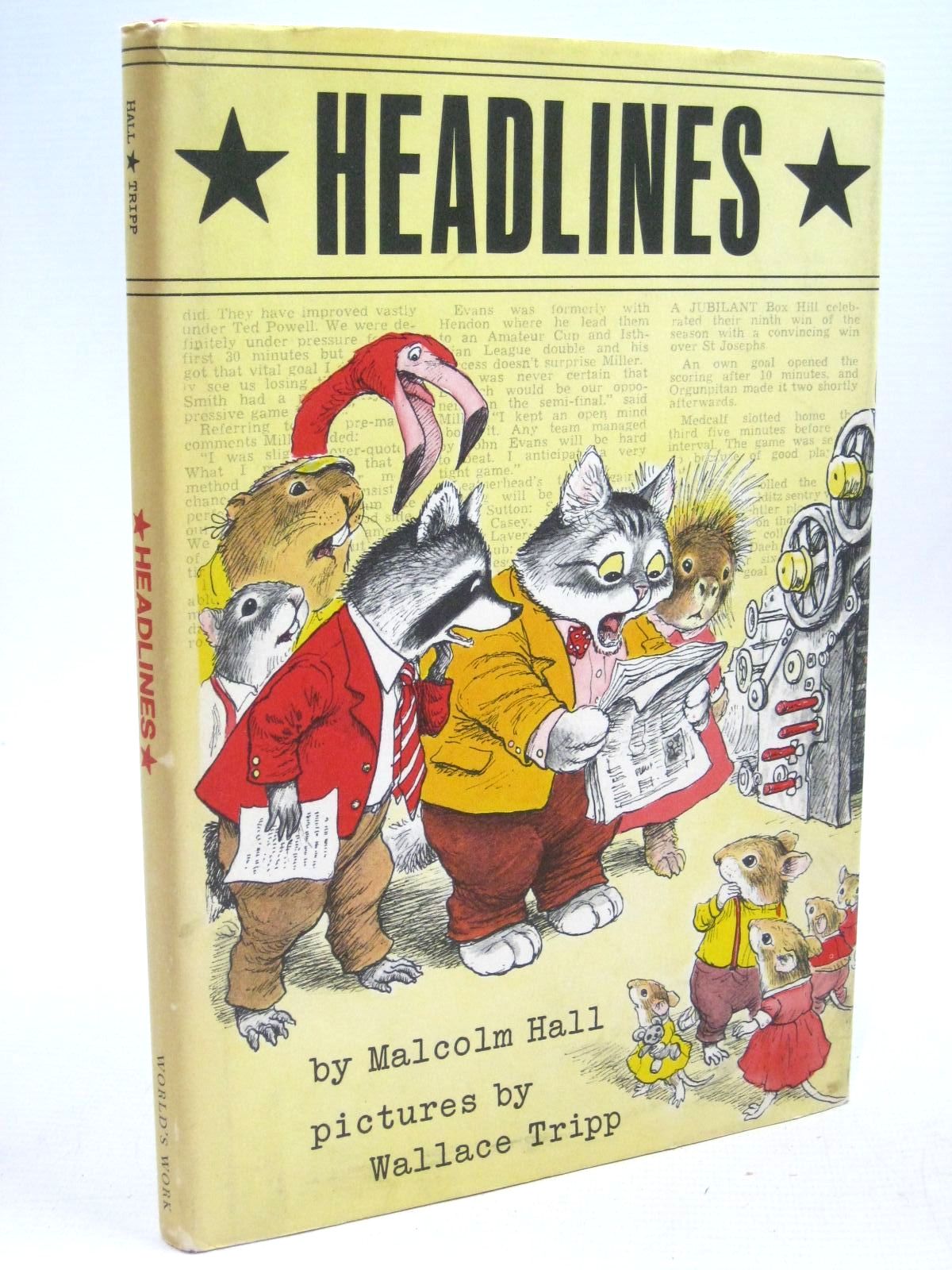 Cover of HEADLINES by Malcolm Hall