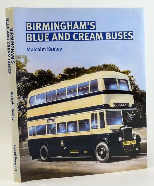 Cover of BIRMINGHAM'S BLUE AND CREAM BUSES by Malcolm Keeley