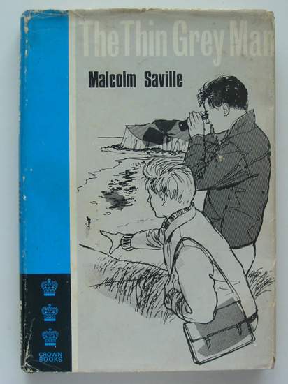 Cover of THE THIN GREY MAN by Malcolm Saville