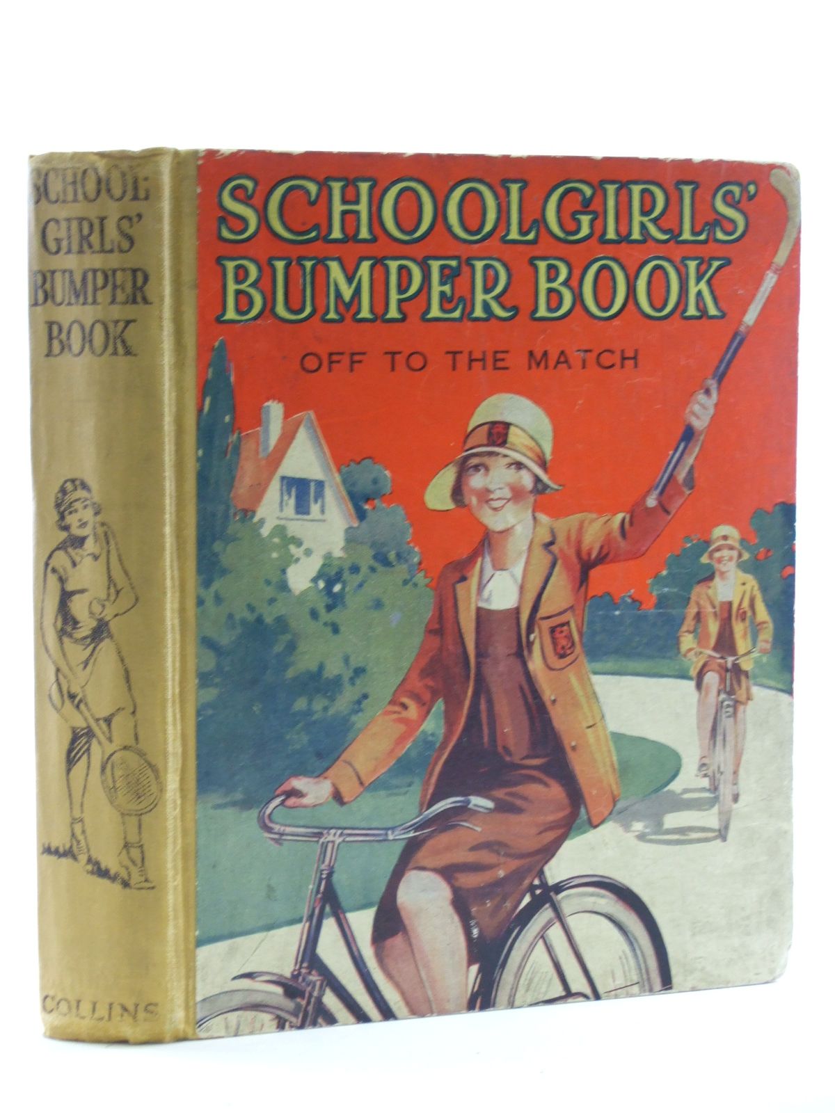 Cover of SCHOOLGIRLS' BUMPER BOOK by Mary Bouchier Sanford; E.L. Haverfield; Katharine Oldmeadow