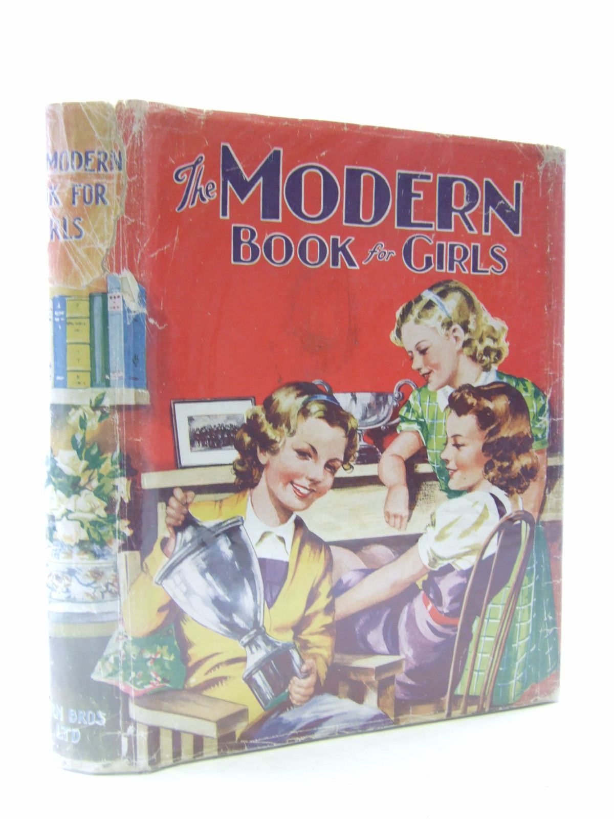 Cover of THE MODERN BOOK FOR GIRLS by May Wynne; Pauline Fletcher; Bertha Leonard;  et al