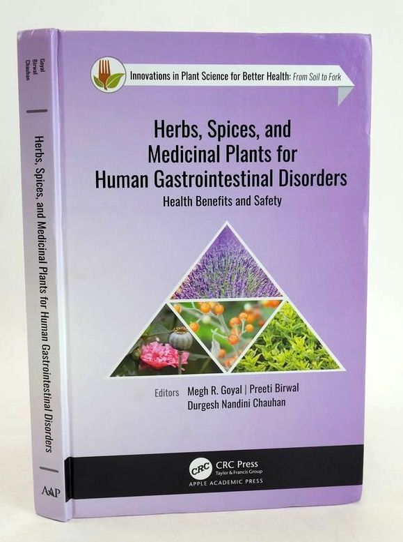 Cover of HERBS, SPICES, AND MEDICINAL PLANTS FOR HUMAN GASTROINTESTINAL DISORDERS: HEALTH BENEFITS AND SAFETY by Megh R. Goyal; Preeti Birwal; Durgesh Nandini Chauhan