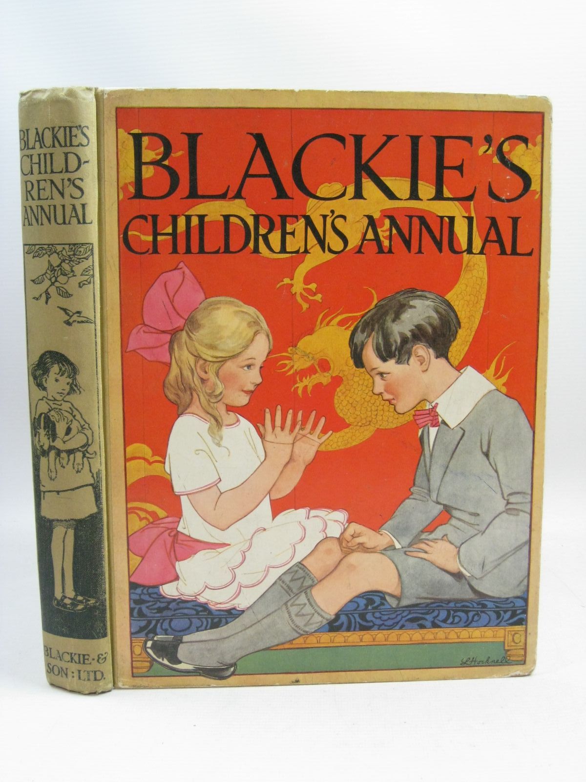 Cover of BLACKIE'S CHILDREN'S ANNUAL 21ST YEAR by Mrs. George Wemyss; Madeline Barnes; Queenie Scott-Hopper; Doris Pocock; Ethel Talbot;  et al