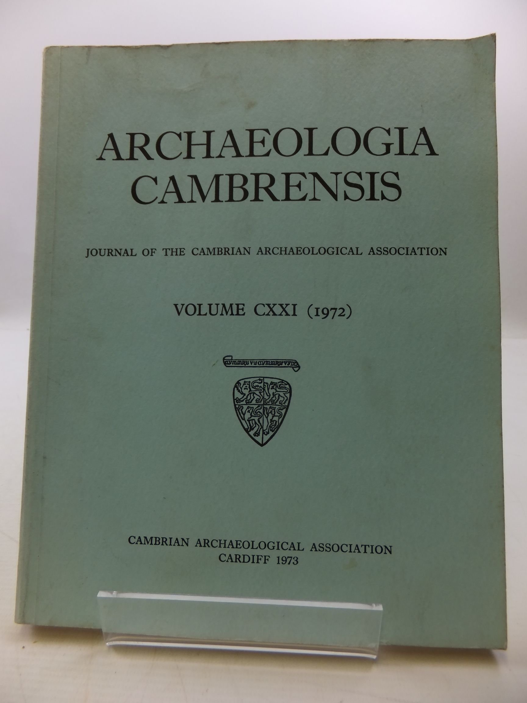 Cover of ARCHAEOLOGIA CAMBRENSIS VOL CXXI by 