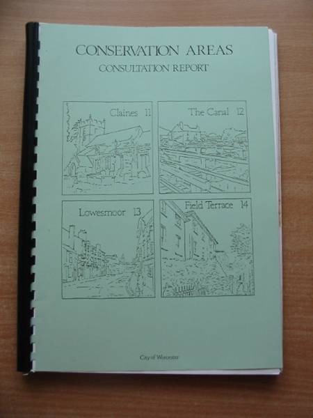 Cover of CONSERVATION AREAS CONSULTATION REPORT by 