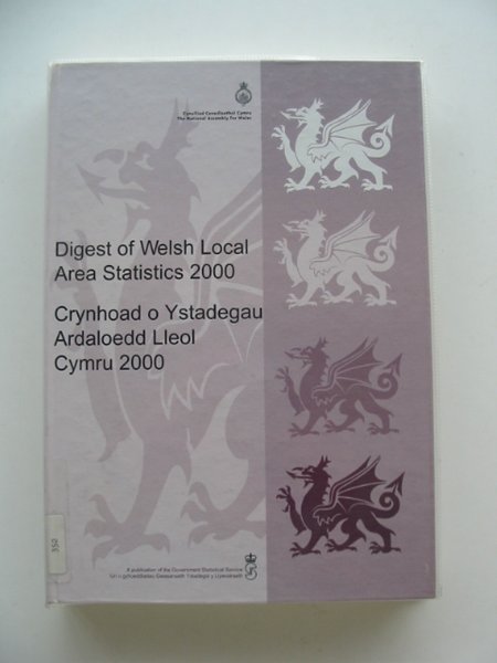 Cover of DIGEST OF WELSH LOCAL AREA STATISTICS 2000 by 