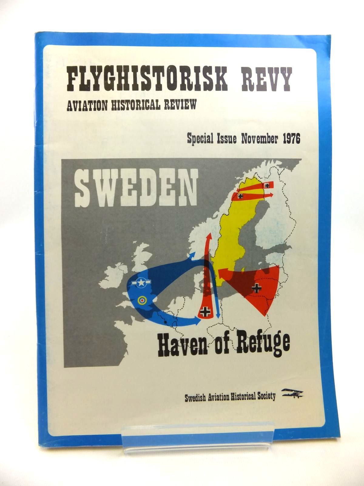 Cover of FLYGHISTORISK REVY AVIATION HISTORICAL REVIEW SPECIAL ISSUE NOVEMBER 1976 by 
