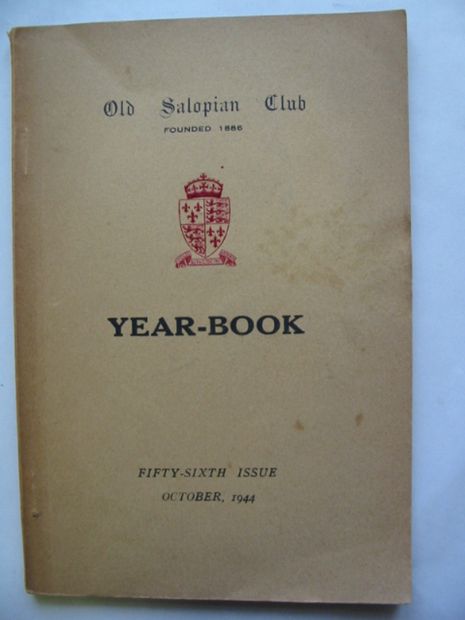 Cover of OLD SALOPIAN CLUB YEAR-BOOK 1944 by 