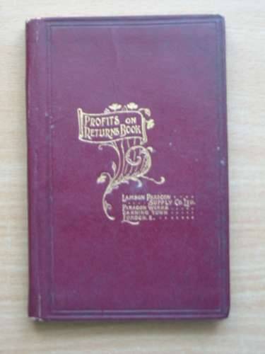 Cover of PROFIT ON RETURNS AND OTHER USEFUL TABLES by 