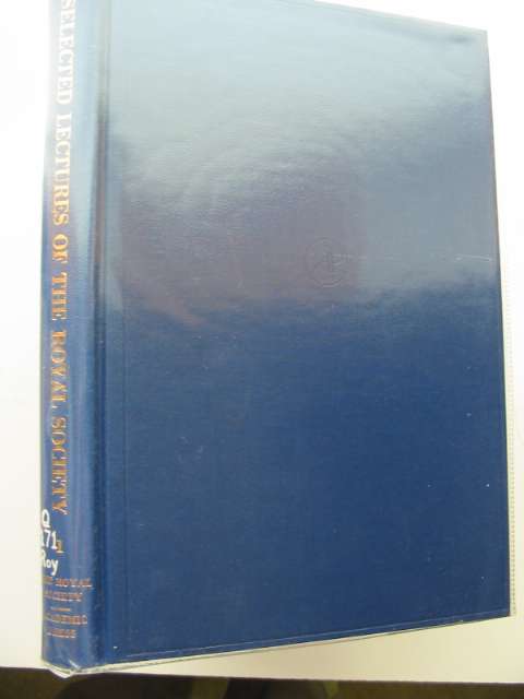 Cover of SELECTED LECTURES OF THE ROYAL SOCIETY VOLUME 1 by 