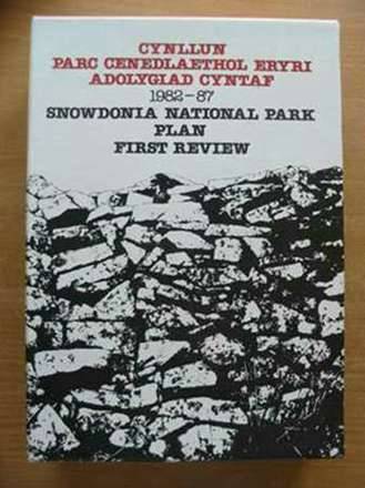 Cover of SNOWDONIA NATIONAL PARK PLAN FIRST REVIEW by 