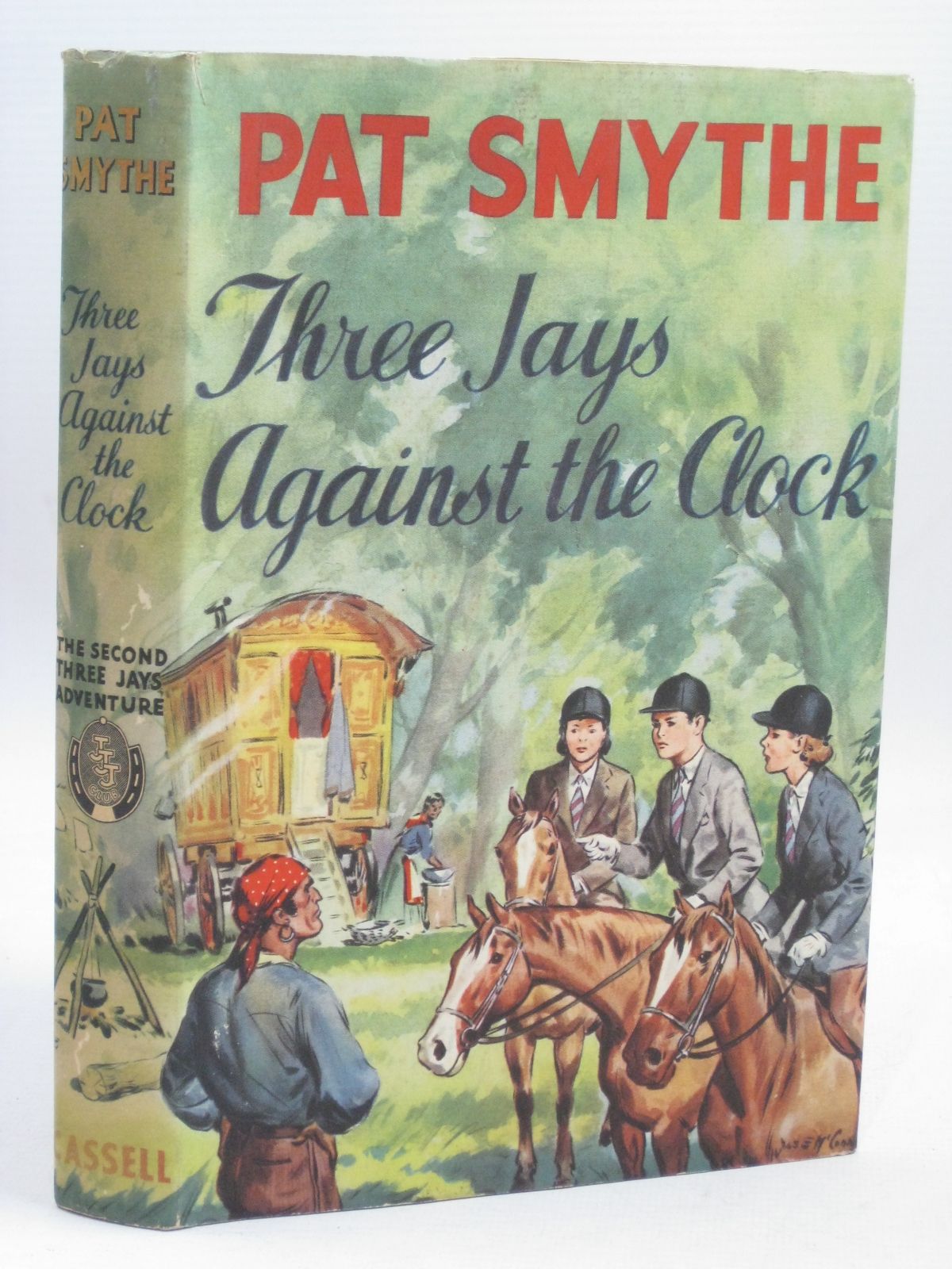 Cover of THREE JAYS AGAINST THE CLOCK by Pat Smythe