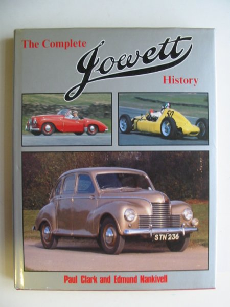 Cover of THE COMPLETE JOWETT HISTORY by Paul Clark; Edmund Nankivell