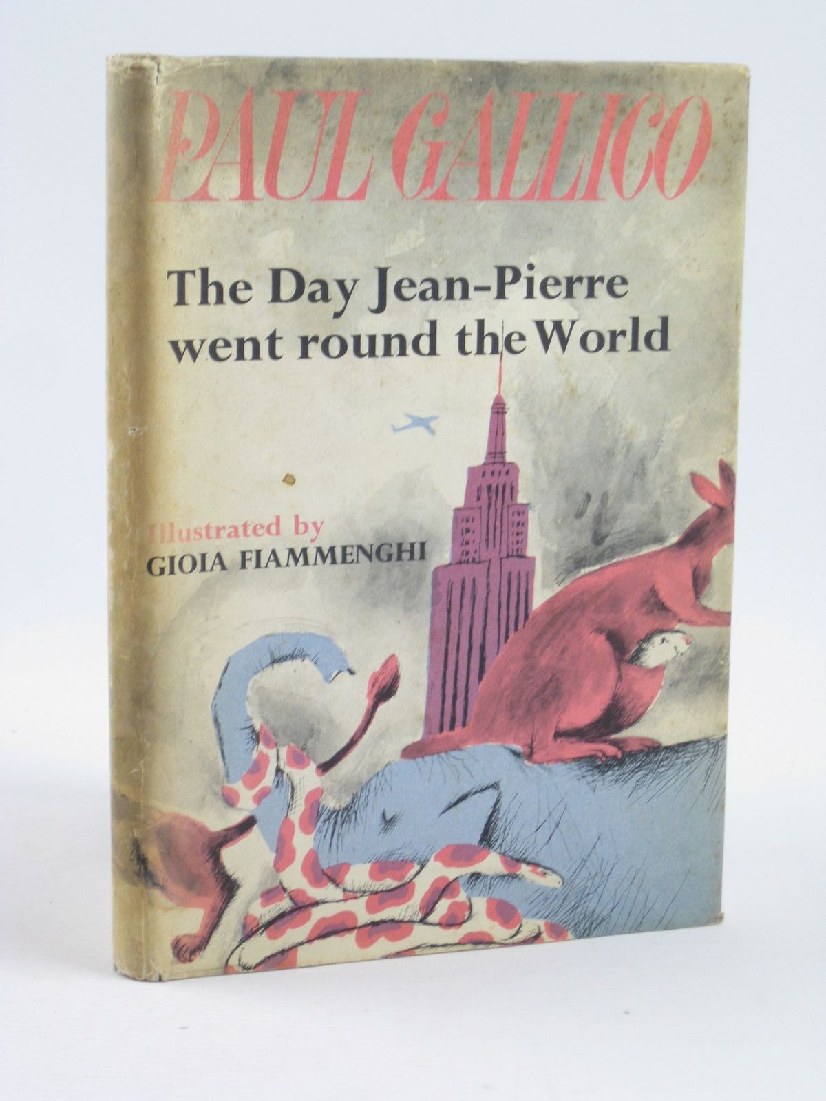 Cover of THE DAY JEAN-PIERRE WENT ROUND THE WORLD by Paul Gallico