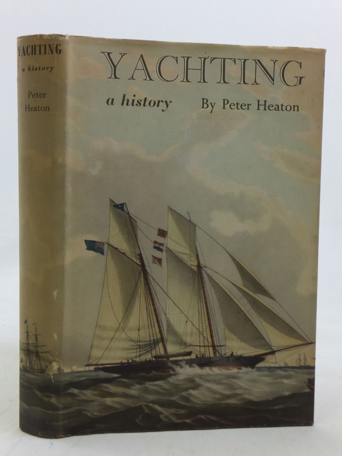Cover of YACHTING A HISTORY by Peter Heaton