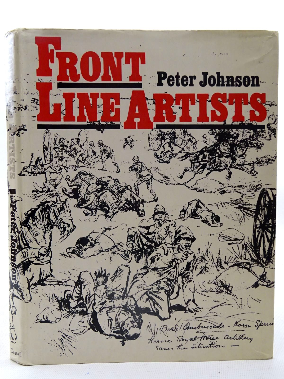 Cover of FRONT LINE ARTISTS by Peter Johnson
