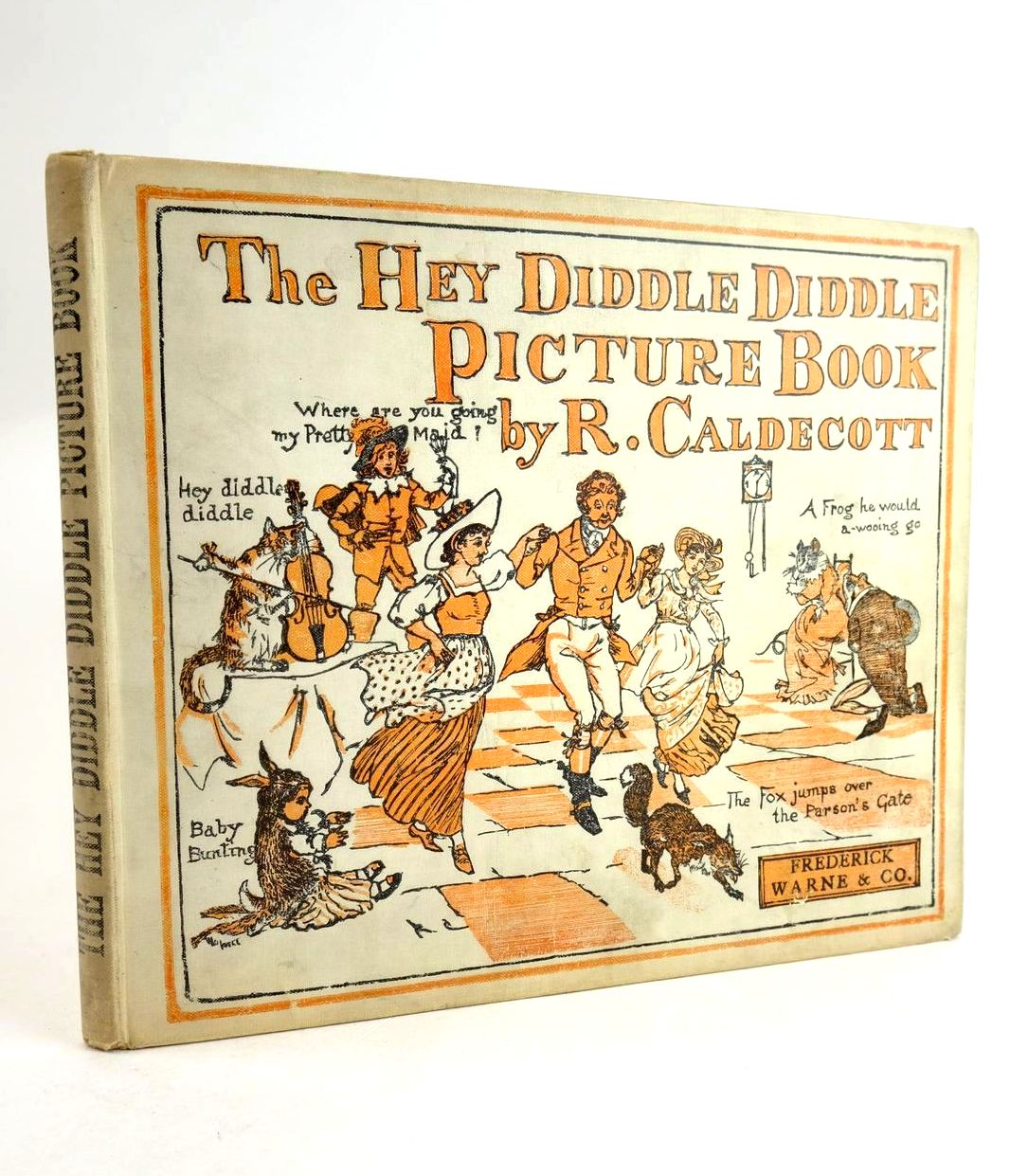 Cover of THE HEY DIDDLE DIDDLE PICTURE BOOK by Randolph Caldecott